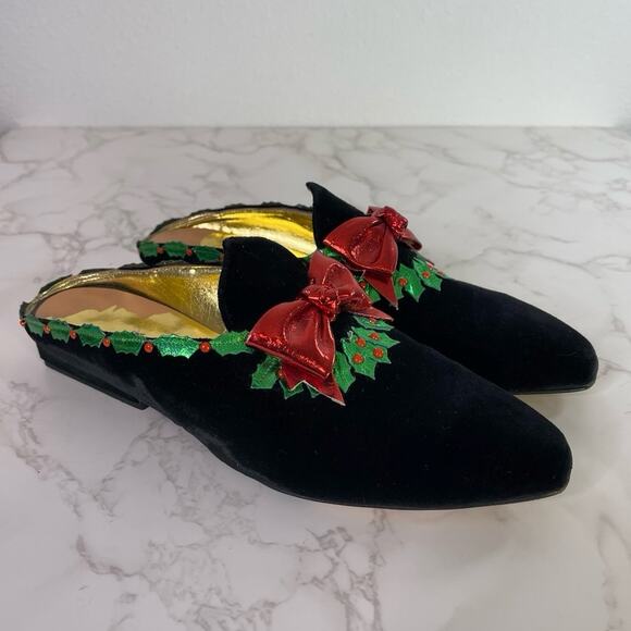 Roberto Gil Christmas Mules 7 - Picture 1 of 10